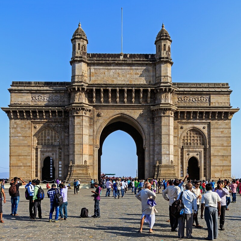 La puerta de entrada "icónica" de la India, Mumbai