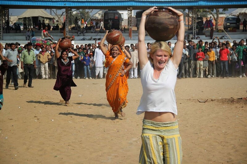 Concursos en feria de Pushkar