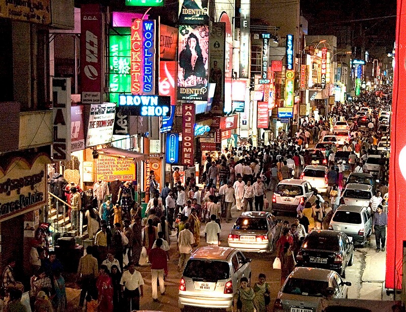Calle Comercial, Bangalore