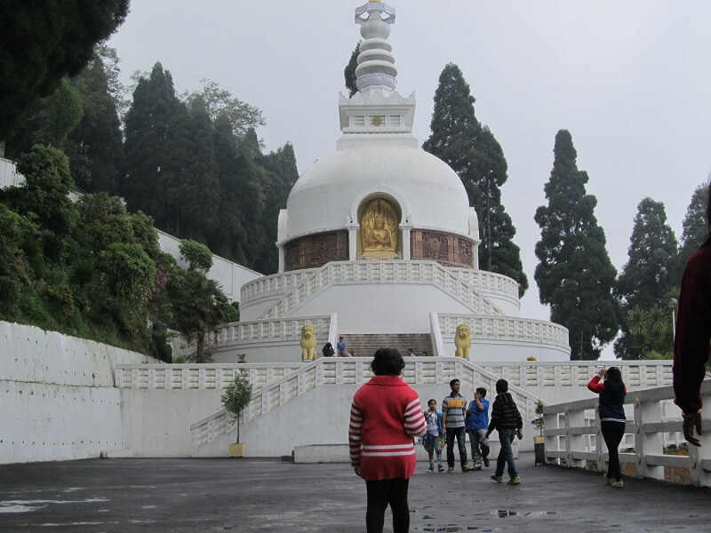 Pagoda de la Paz, Darjeeling