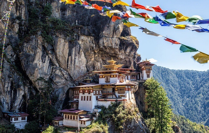 Monasterio del Nido Tigre, Bután