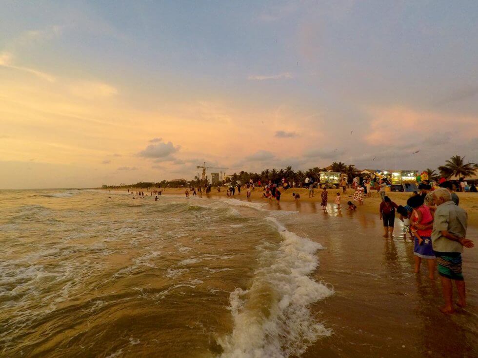 Playa de Negombo Sri Lanka