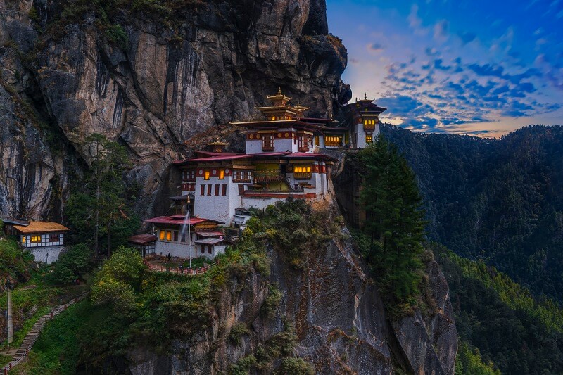 Los 10 Mejores lugares para visitar en Bután