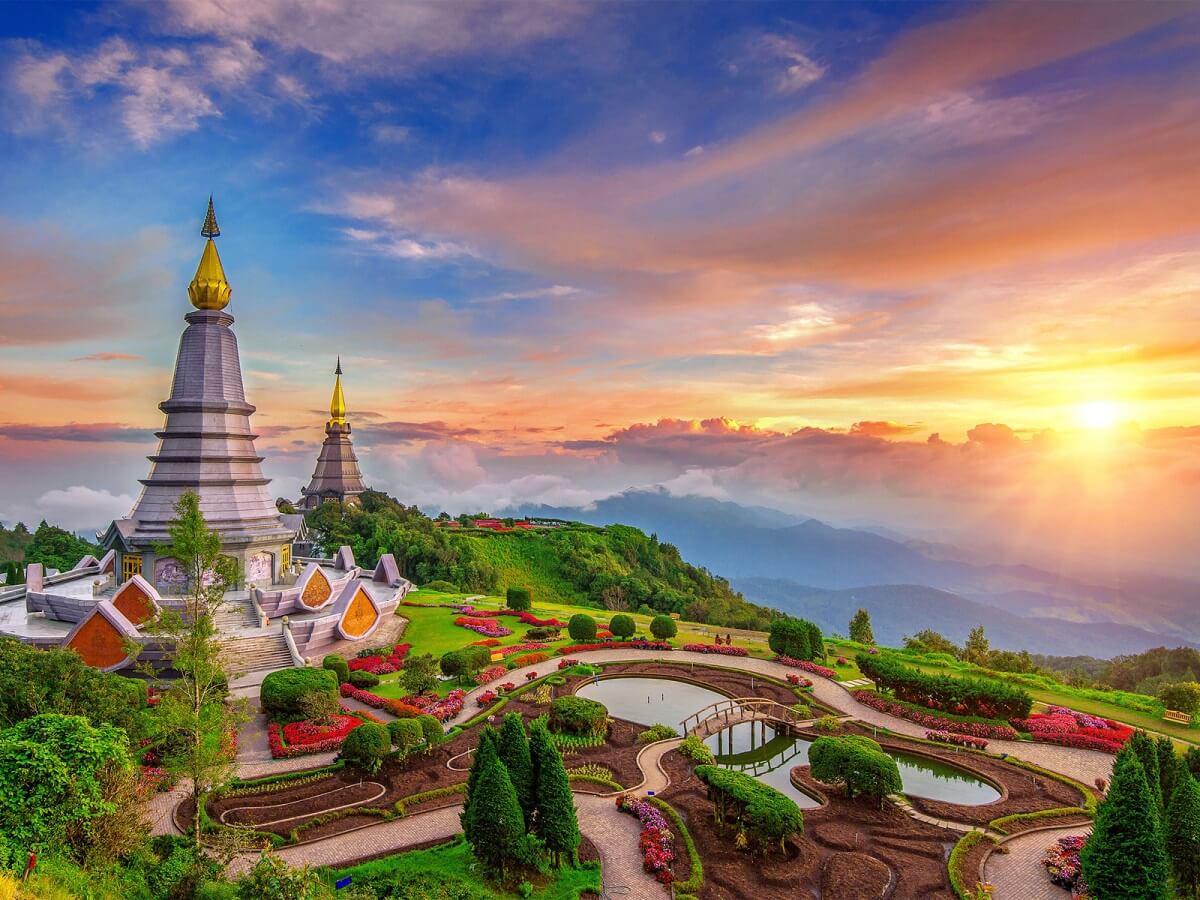 Parque Nacional Doi Inthanon, Chiang Mai, Tailandia