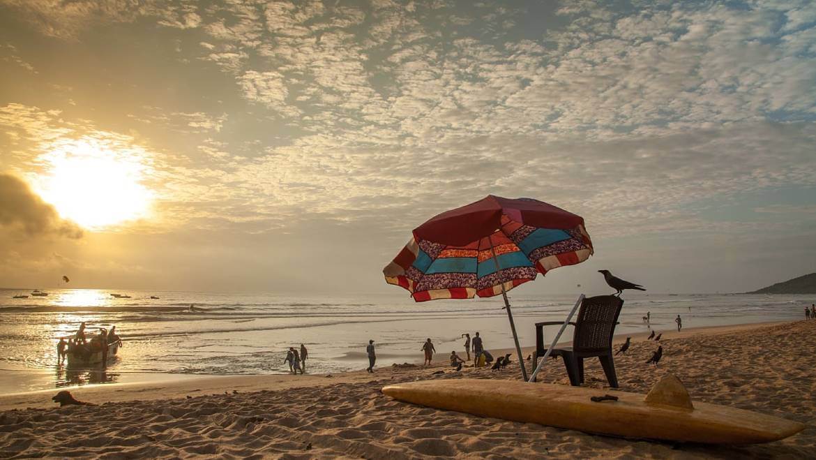 Playa de Calangute Goa