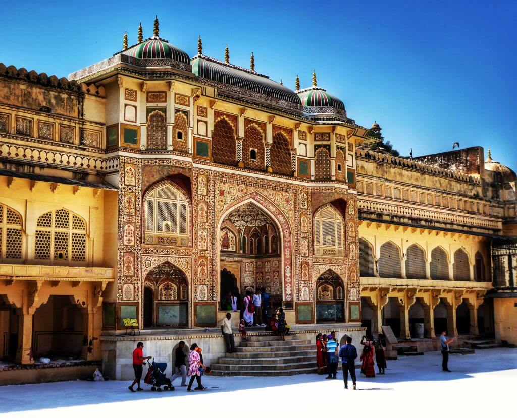 Fuerte ámbar de Jaipur, Rajastán