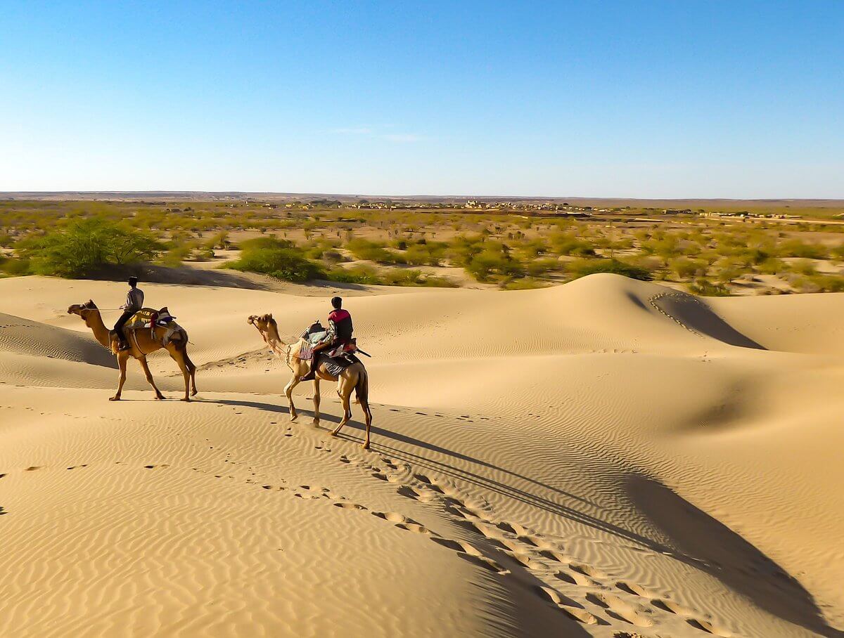 desierto de Thar en Rajastán