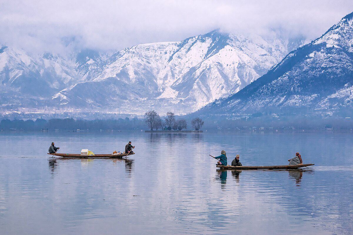 Dal Lago, Srinagar, Kashmir