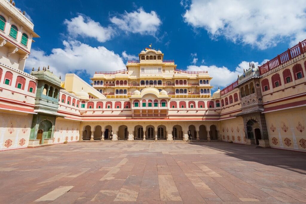 palacio de la ciudad jaipur, rajasthan
