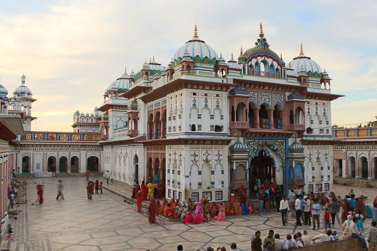 Janki Mandir, Janakpur, Nepal.