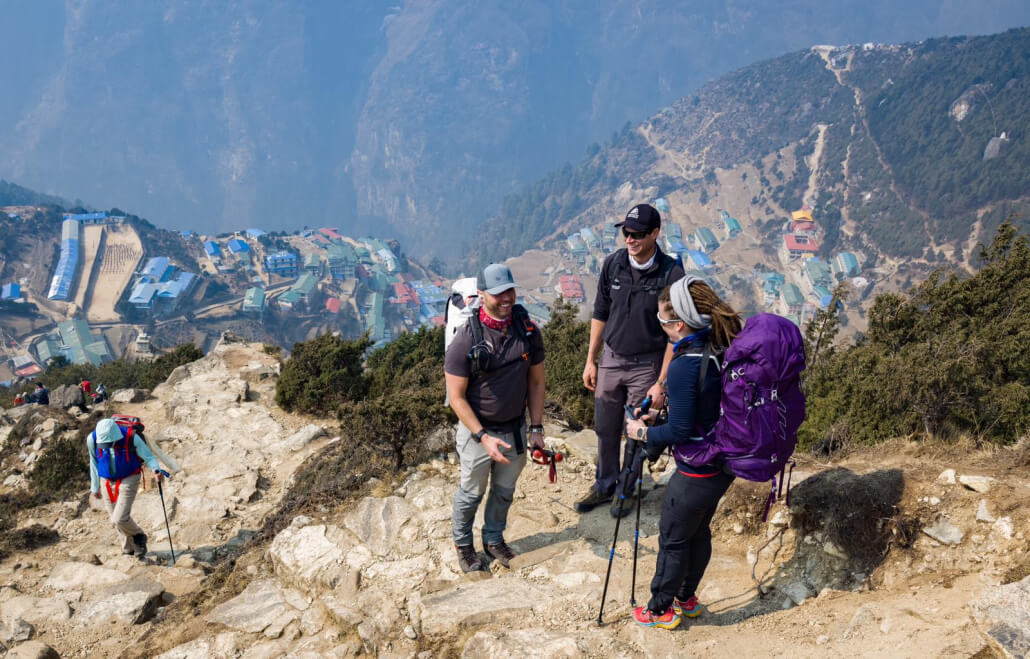 Aclimatación en Namche Bazaar Nepal