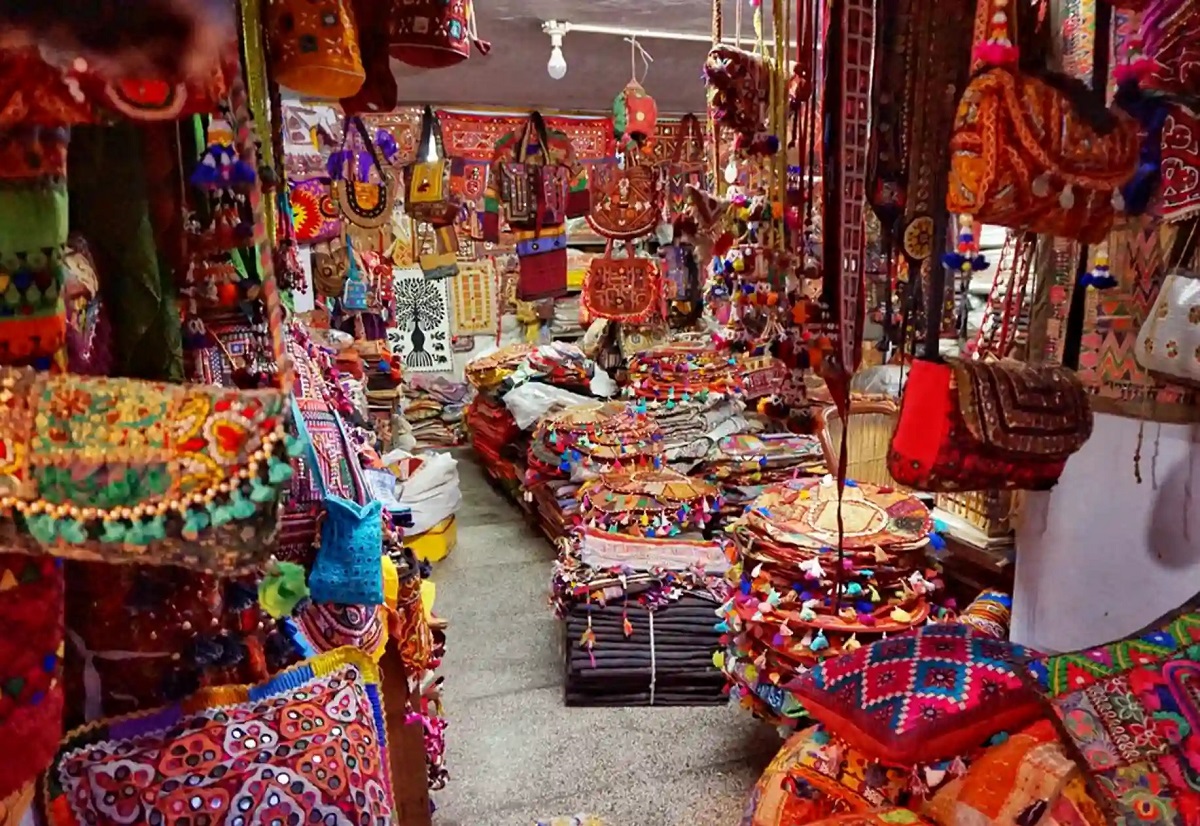 Bazar de Pushkar rajastan