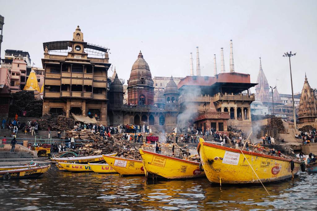 Manikarnika Ghat de Varanasi
