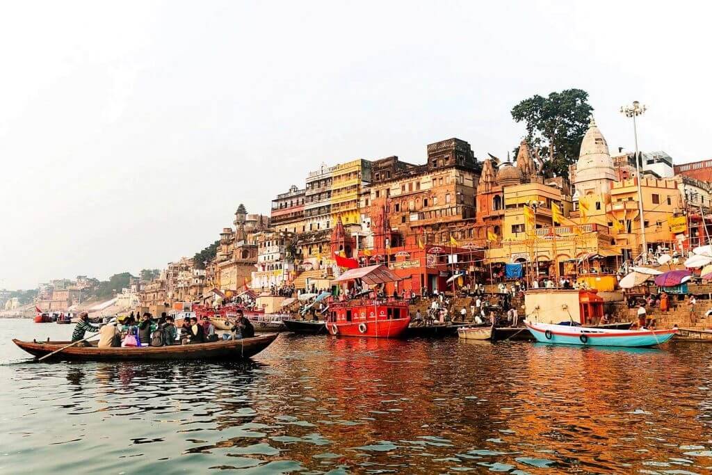 Paseo en barco por el Ganges Benarés
