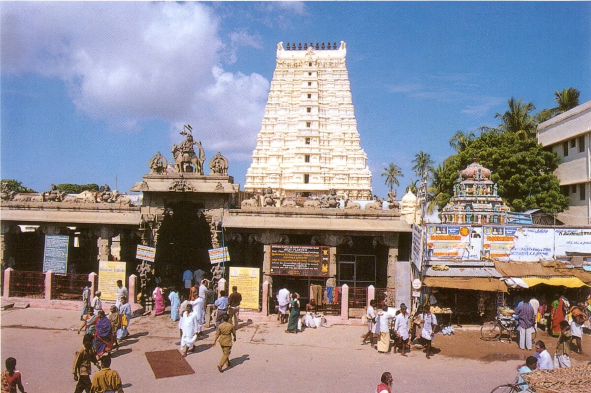 Templo Rameshwaram Tamil Nadu