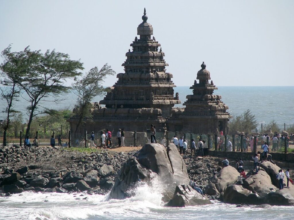 Mahabalipuram – Esculturas frente al mar