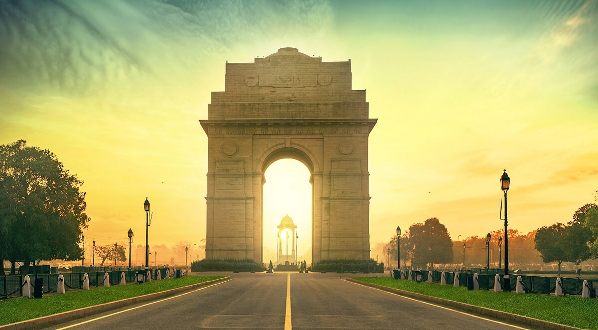 Cómo llegar a la Puerta de la India