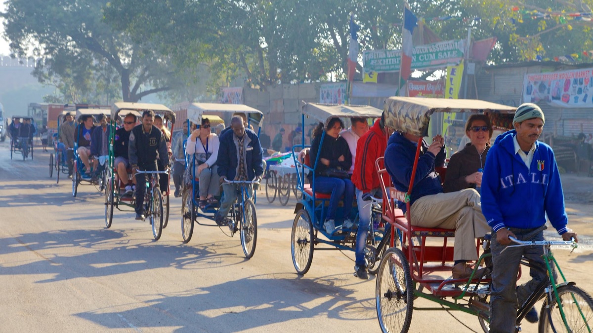 Disfruta un paseo en rickshaw por Chandni Chowk