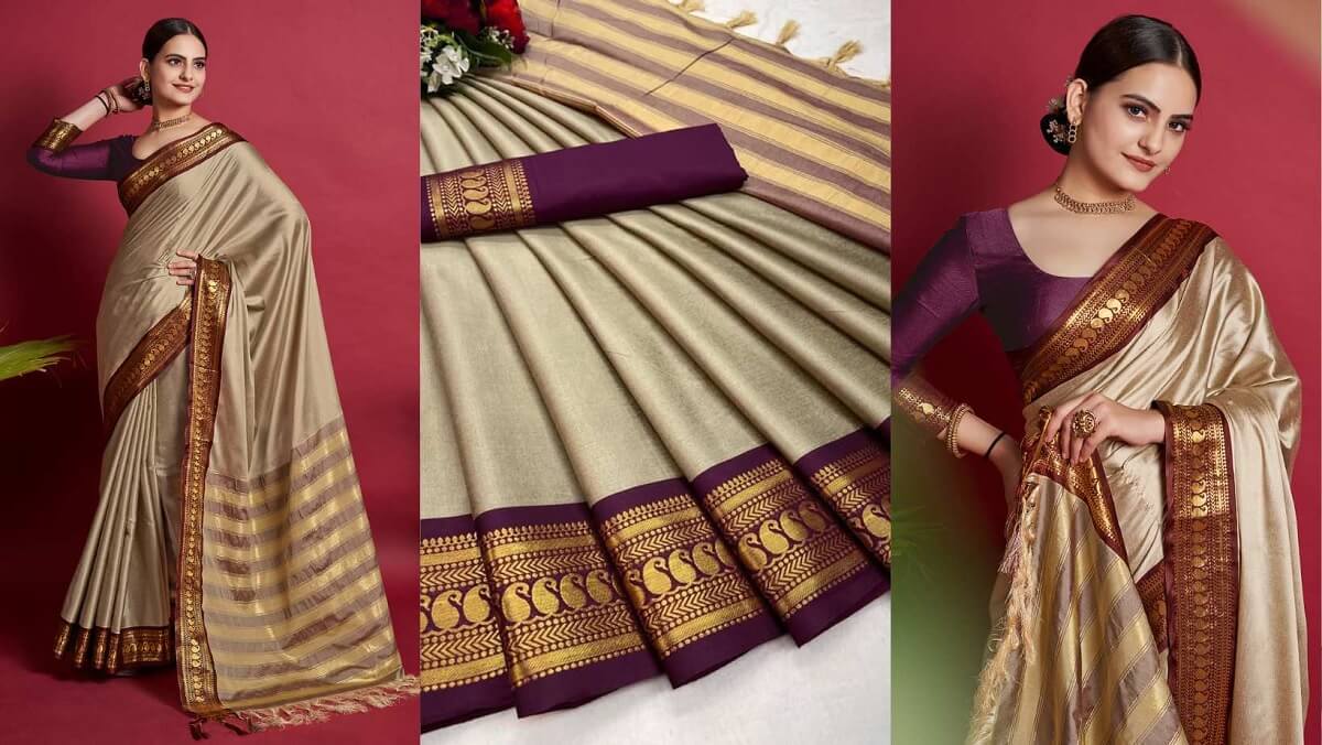Kasavu sarees – Elegancia tradicional