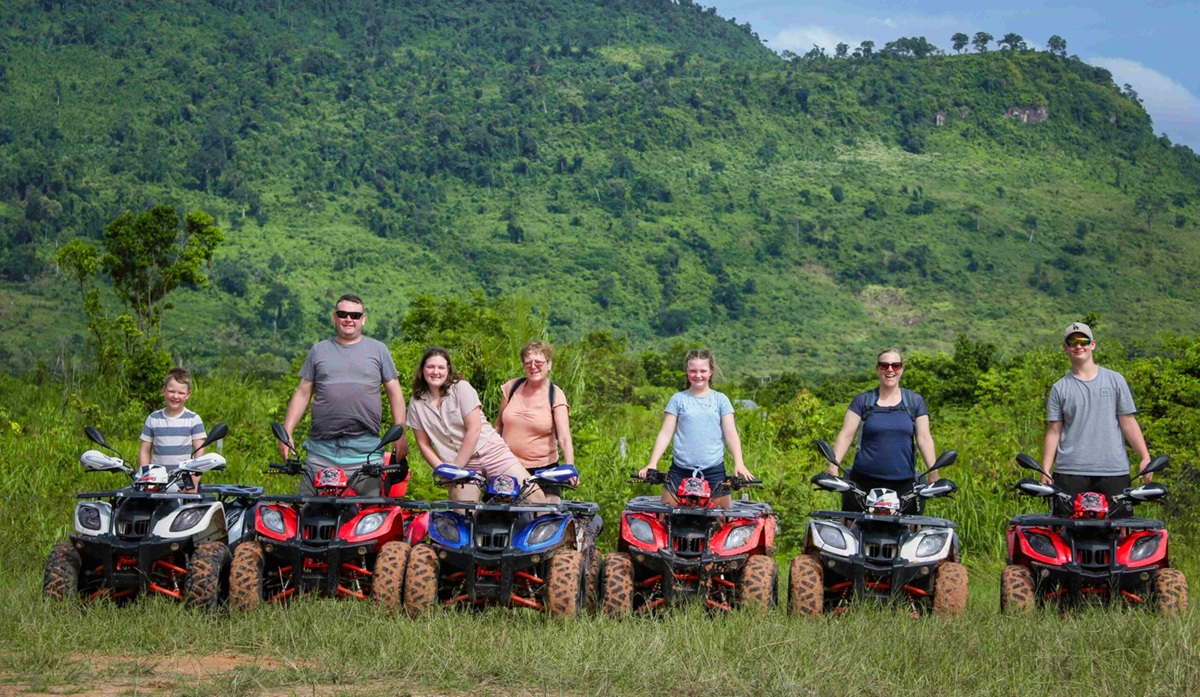 Paseo en bicicleta por el campo