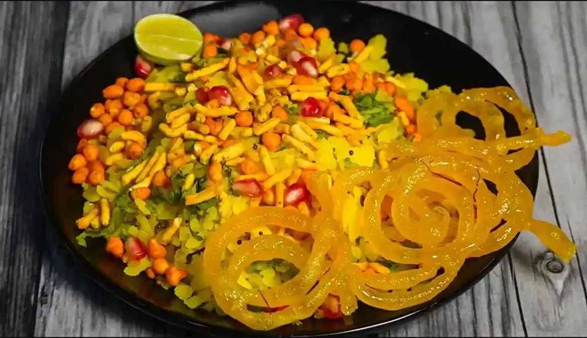 Indore – Poha Jalebi