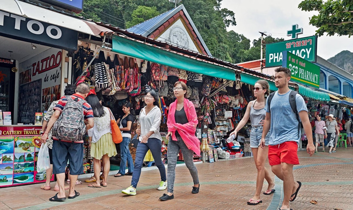 Krabi Walking Street (Mercado Nocturno de Krabi Town)