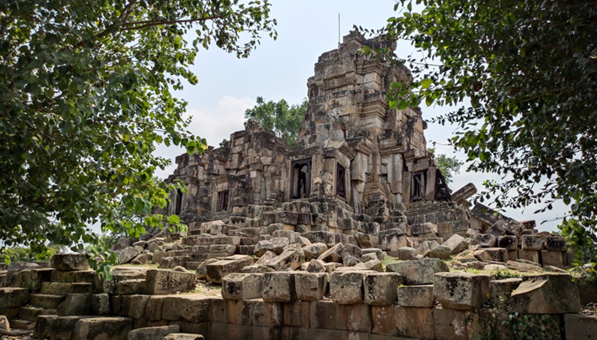 Visitar el templo Wat Ek Phnom