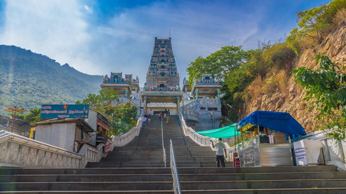 Visitar el Templo Marudamalai – Un santuario dedicado a Lord Murugan