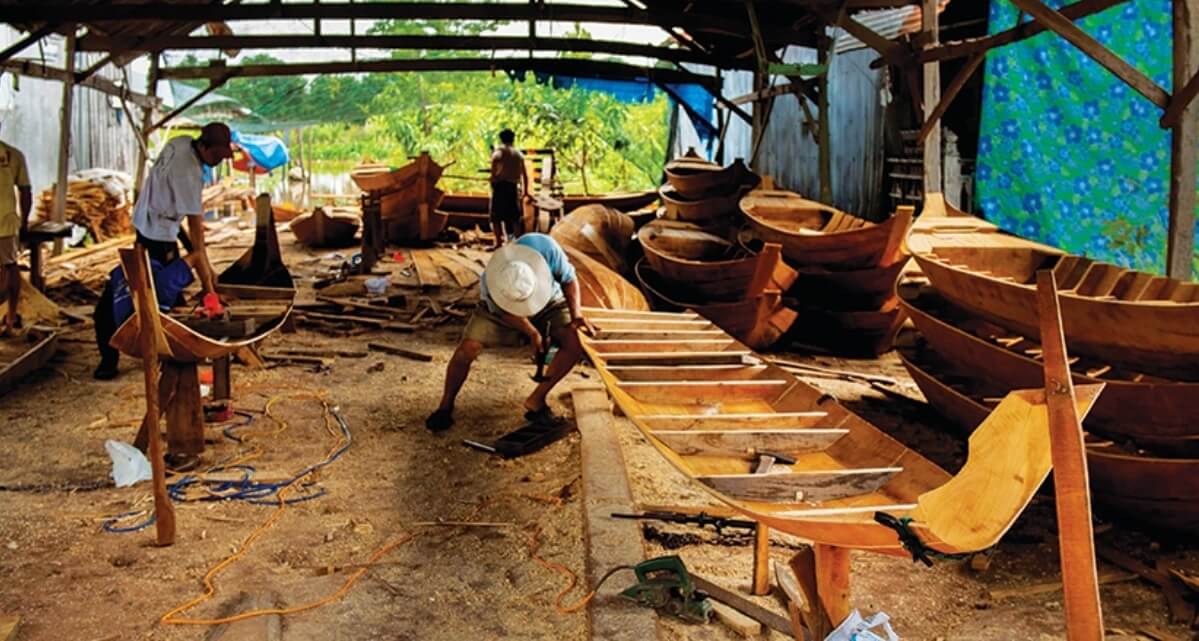 Visitar talleres artesanales Mekong Delta