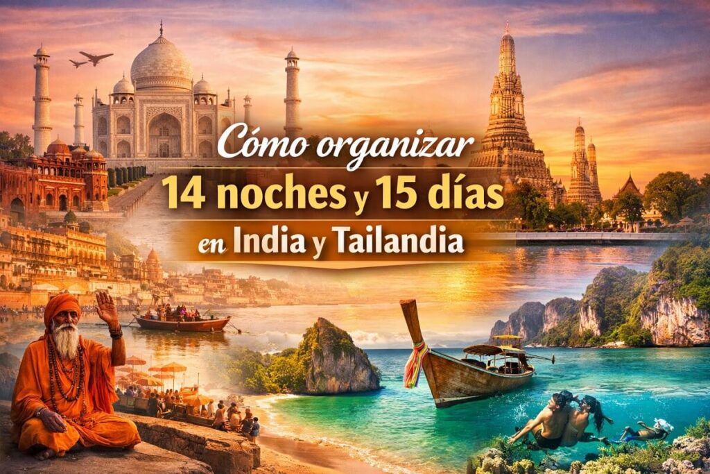 Cómo organizar 15 días en India y Tailandia