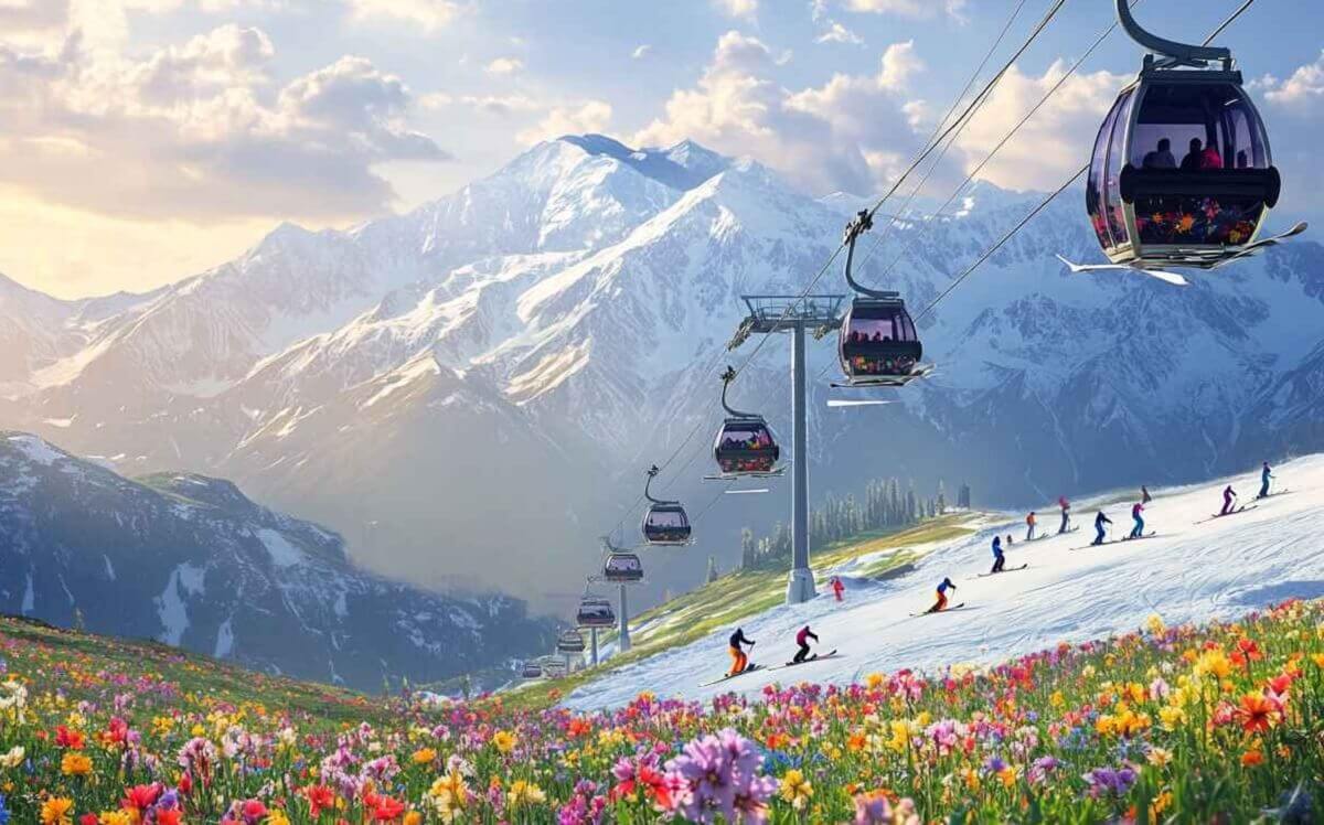 Gulmarg, Cachemira la Suiza de la India