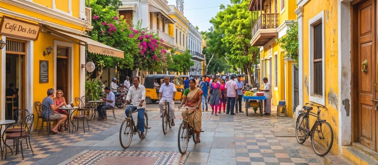 Puducherry un rincón francés en India