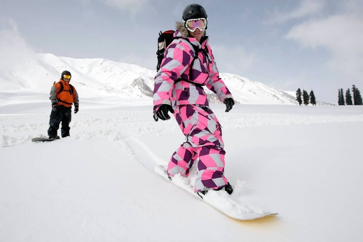 snowboard en Gulmarg