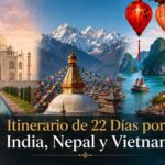 India, Nepal y Vietnam