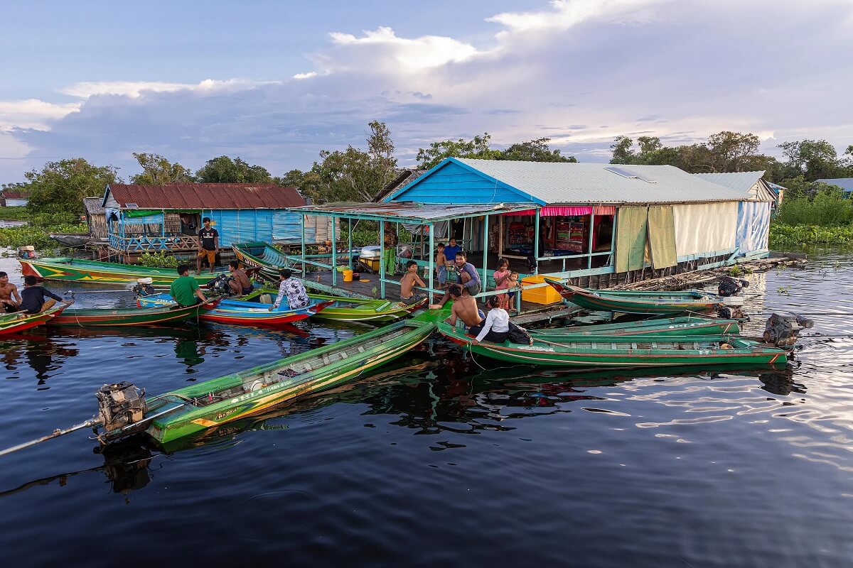 Lago Tonlé Sap camboya