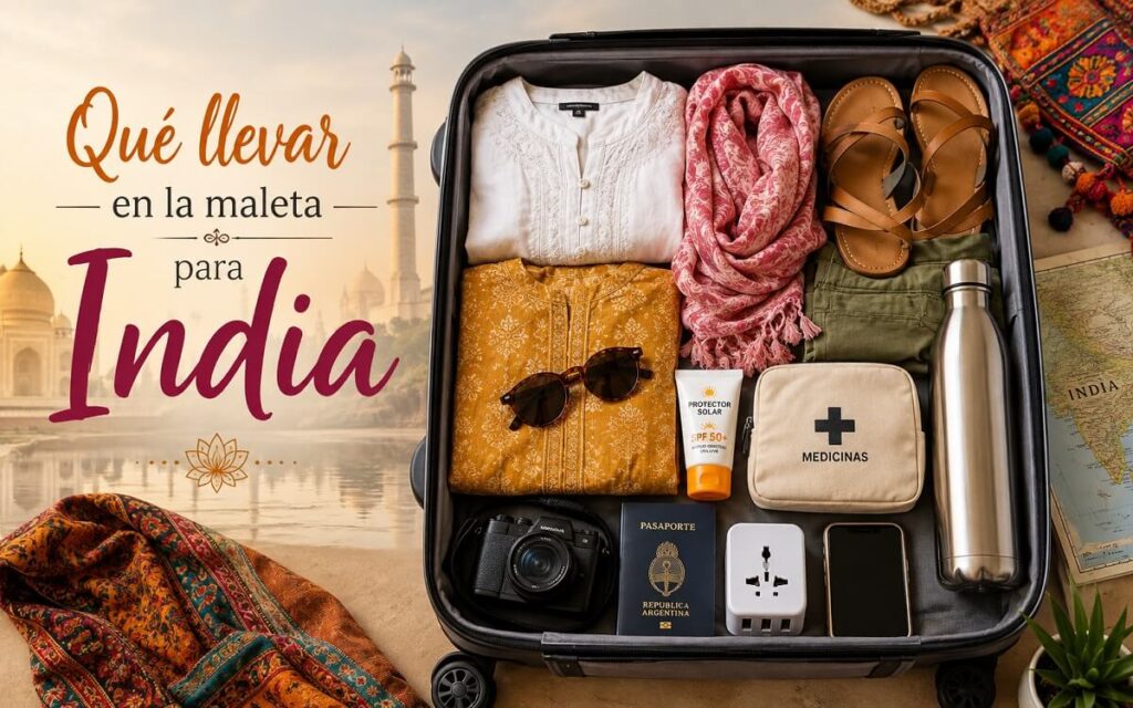 Qué llevar en la maleta para India