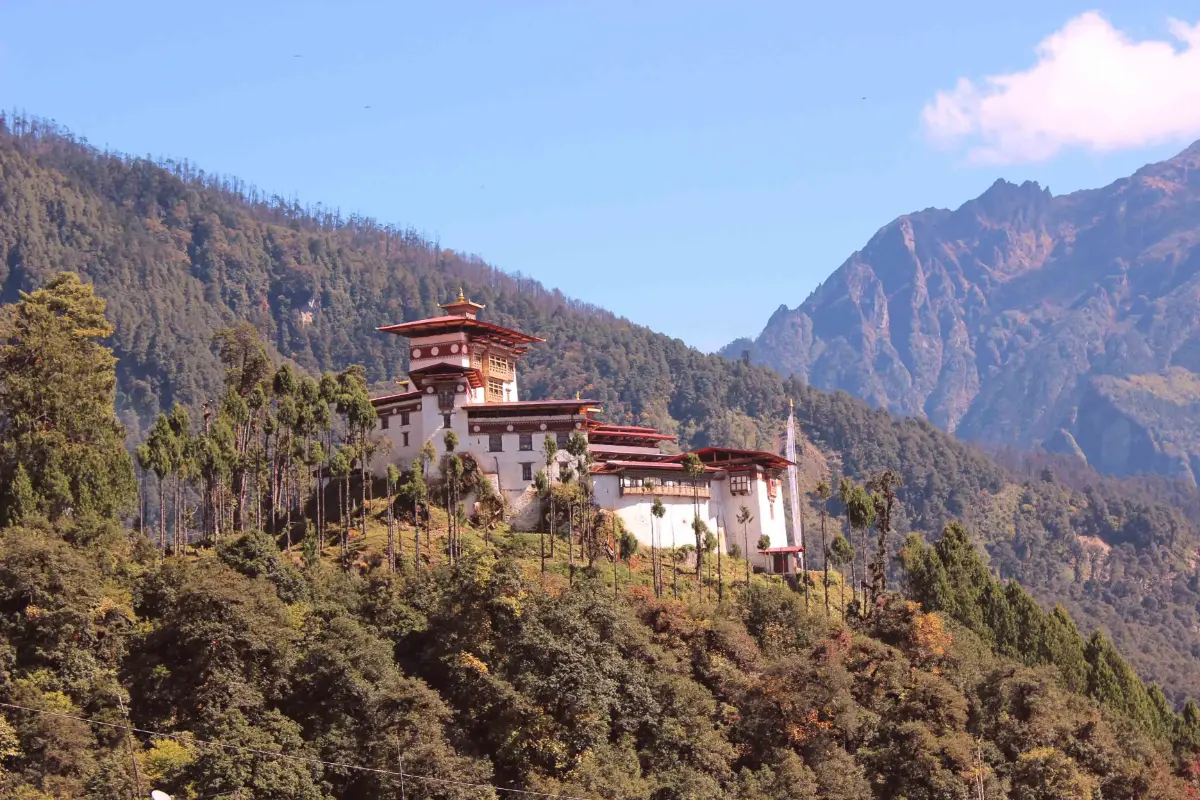 Ruta de montaña desde Punakha hacia Gasa