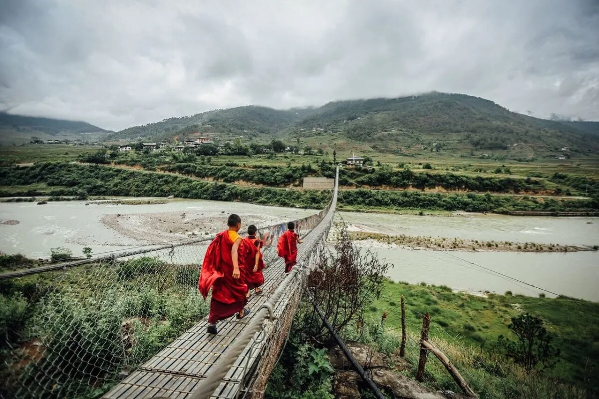 Paisajes y patrimonio de Punakha para un viaje familiar