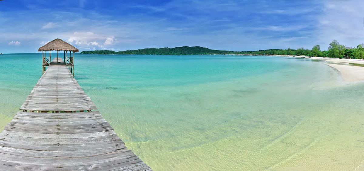 Día libre de playa en Koh Rong Camboya