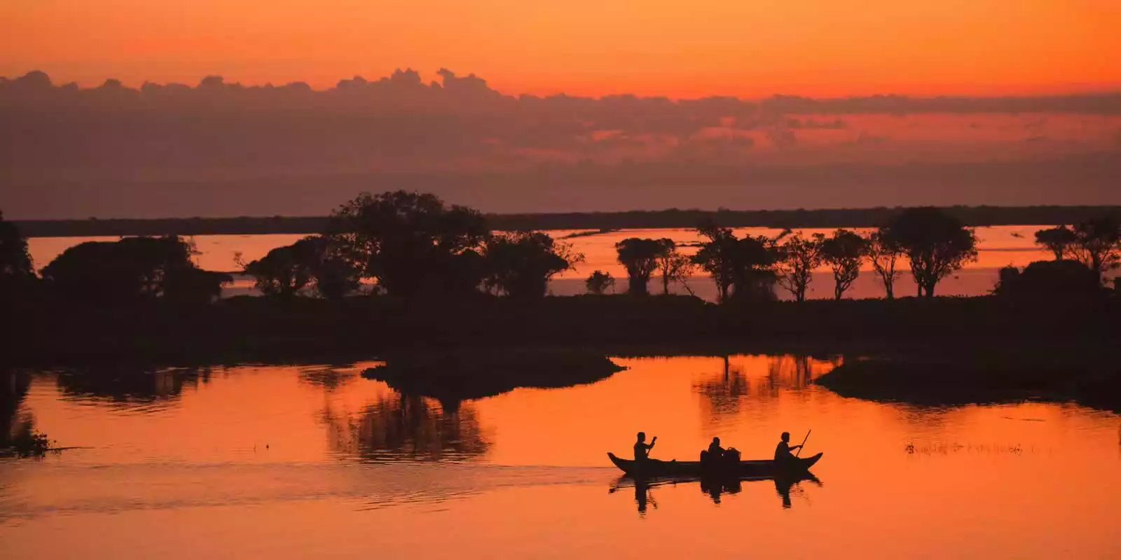 Comunidades y paisaje del lago Tonle Sap