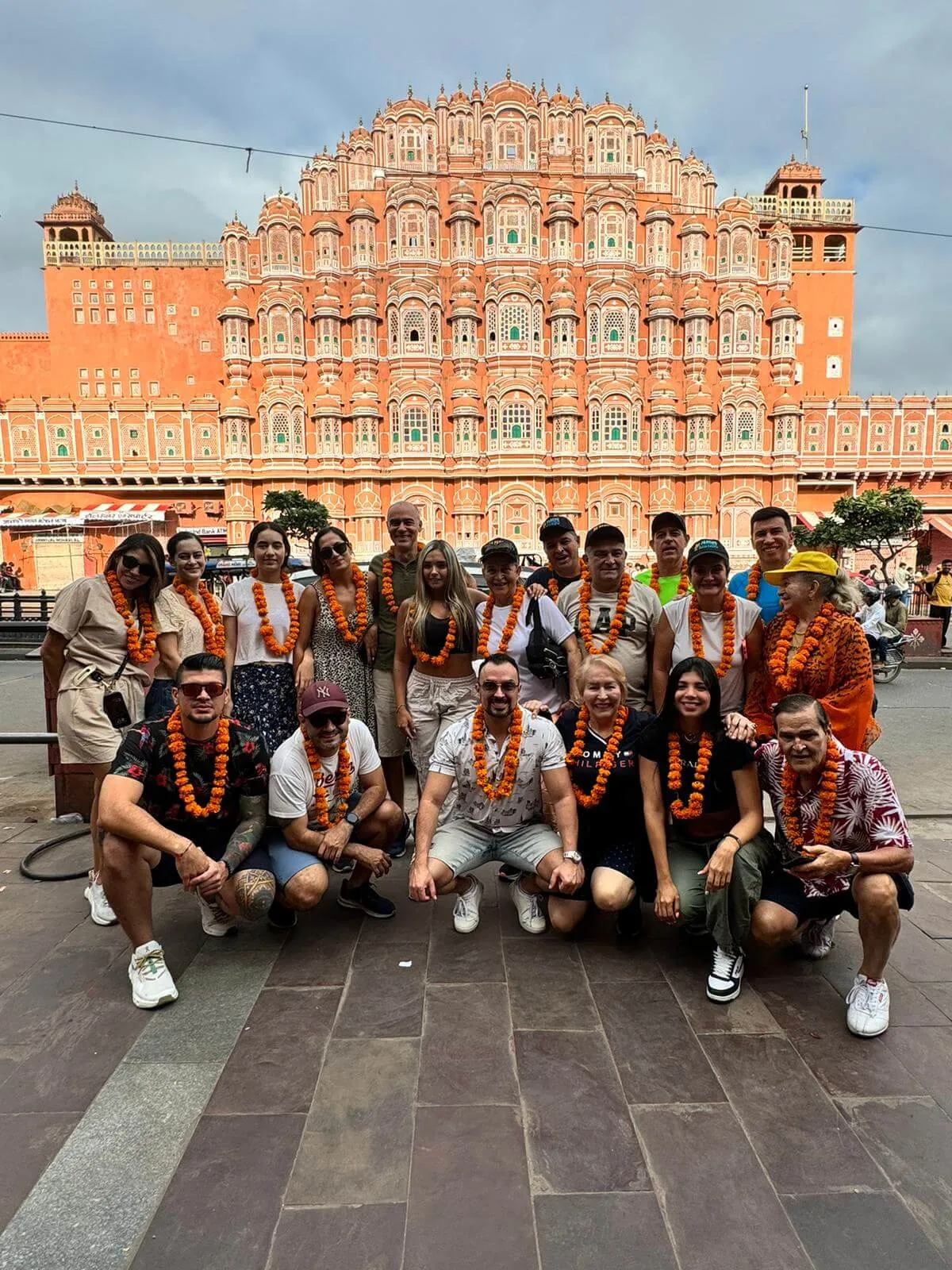 Viajeros de habla española durante su viaje por India
