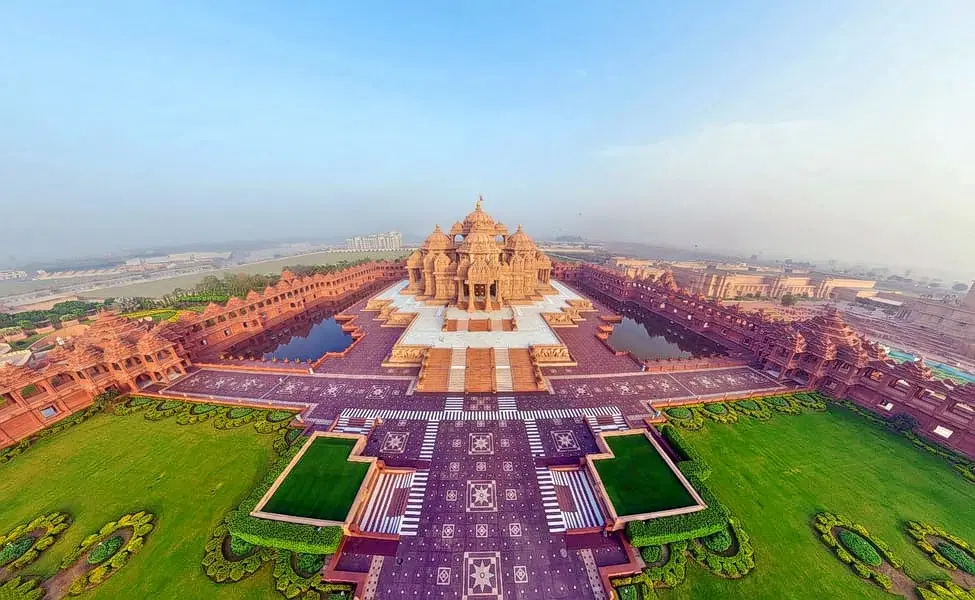 Templo Akshardham en Delhi