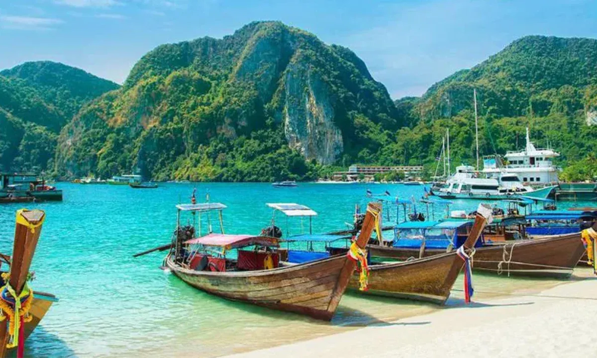 Playas tropicales en las islas Andamán