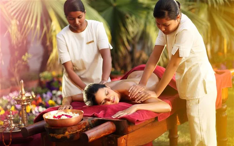 Ayurveda como parte de un viaje por India