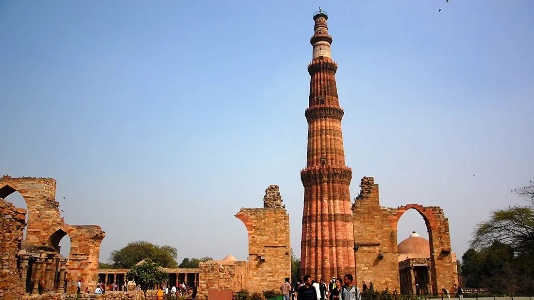 Vieja y Nueva Delhi