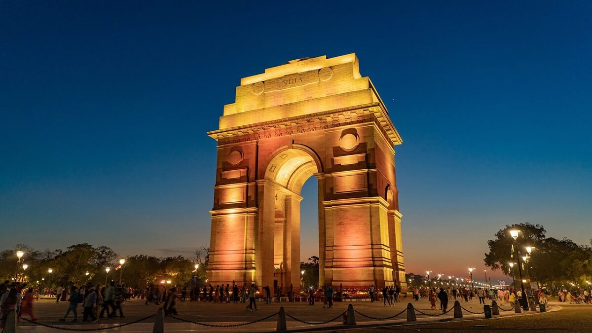 India Gate en Nueva Delhi