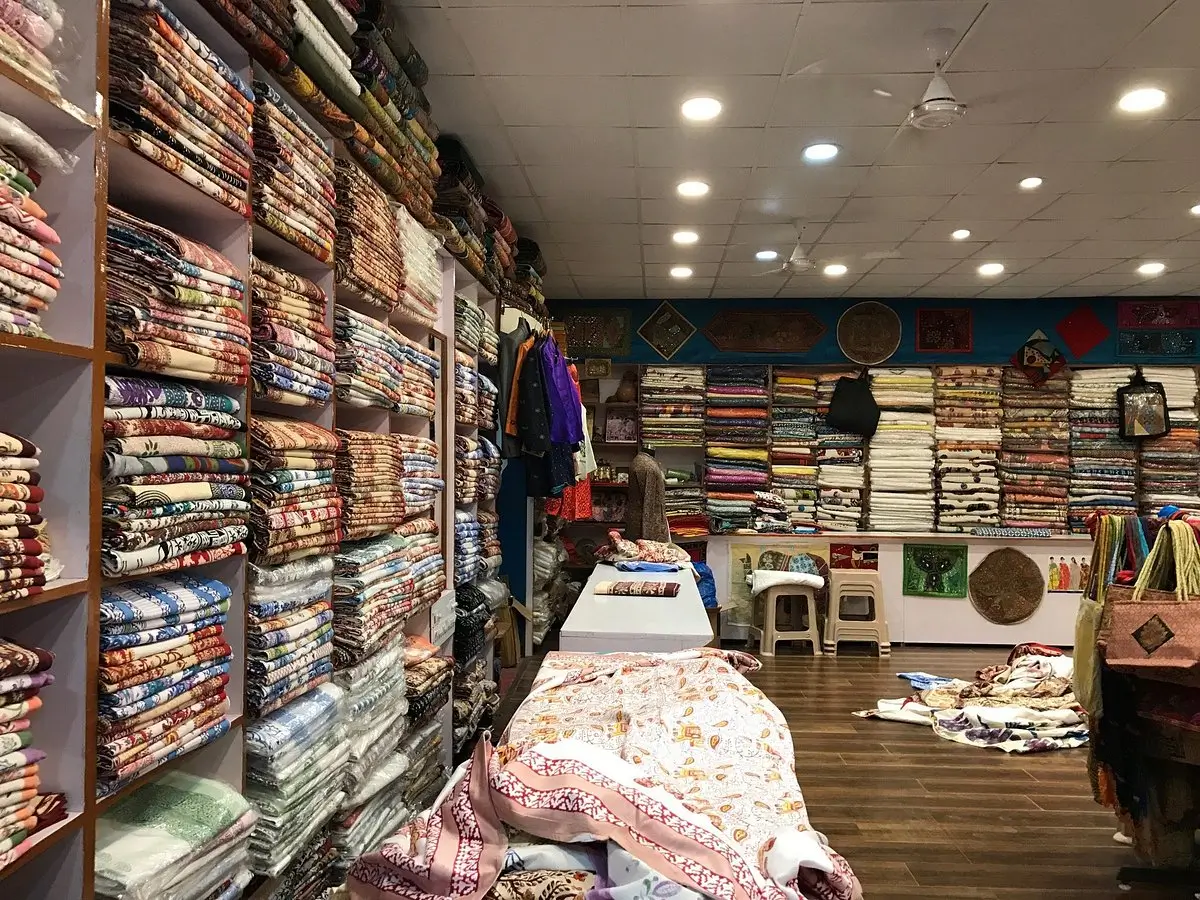 Textiles y artesanía en Jaipur