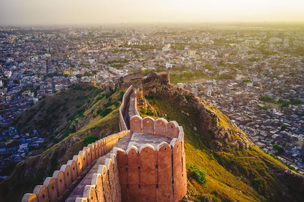 Nahargarh Fort sobre Jaipur