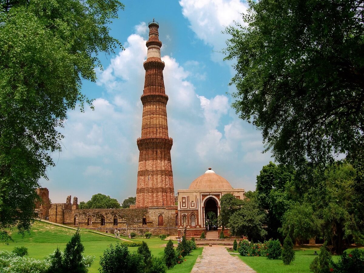 Qutub Minar en Delhi