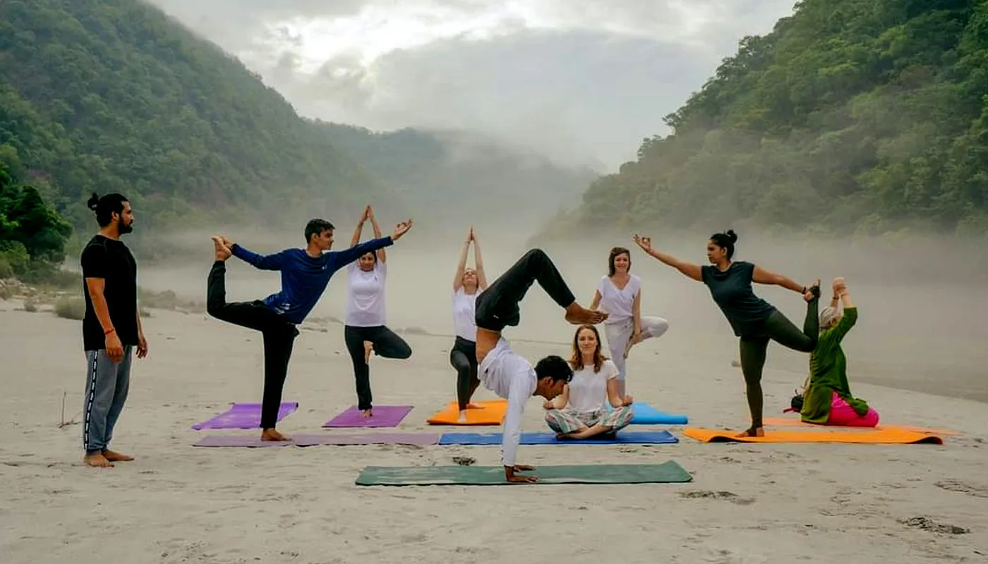 Rishikesh, una de las paradas de Tour Cultural de 11 Días y Retiro de Bienestar en Ananda Spa Resort